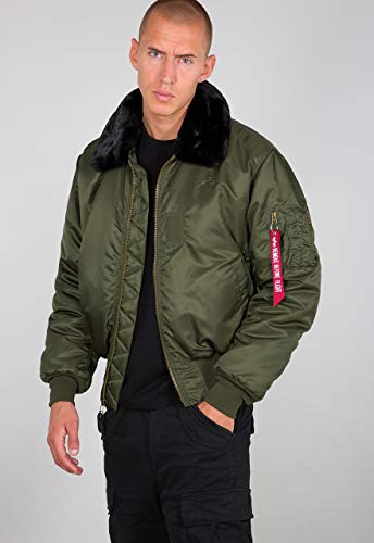 ALPHA INDUSTRIES Chaqueta B 15. verde verde oscuro medium