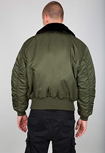 ALPHA INDUSTRIES Chaqueta B 15. verde verde oscuro medium