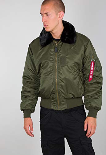 ALPHA INDUSTRIES Chaqueta B 15. verde verde oscuro medium