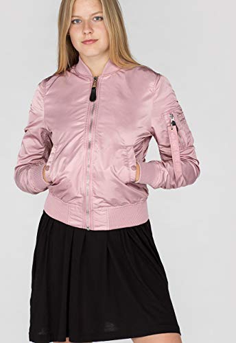 Alpha Industries MA-1 VF LW W Chaqueta bomber silver pink