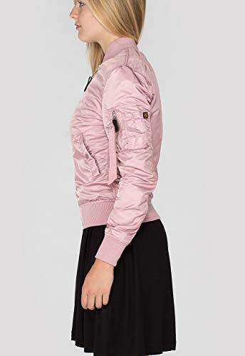 Alpha Industries MA-1 VF LW W Chaqueta bomber silver pink