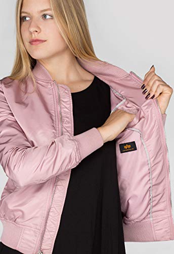 Alpha Industries MA-1 VF LW W Chaqueta bomber silver pink