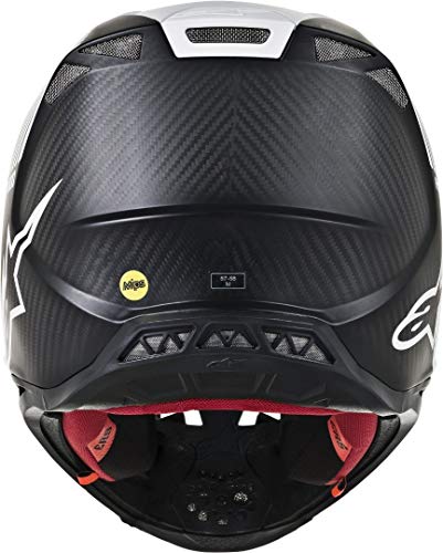 Alpinestars Casco Mx 2019 S-M10 Dyno Negro-Blanco (S, Blanco)