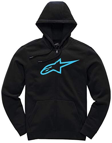 Alpinestars Hombre Ageless II Sudadera Not Applicable, Negro/Turquesa (Negro/Turquesa 1076), XX-Large (Tamaño del Fabricante: XX-Large)