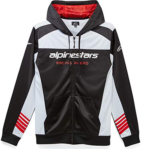 Alpinestars, Sessions II , Postal con Capucha, Blanco Negro, M, Hombre
