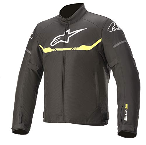 Alpinestars T-SP S WATERPROOF JACKET BLACK/YELLOW FLUO (3200120 155 XL)