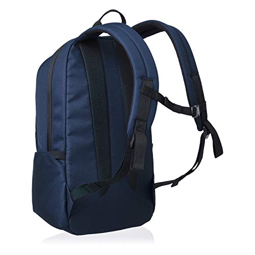 Amazon Basics - Mochila de uso diario para portátiles de hasta 38 cm, azul marino