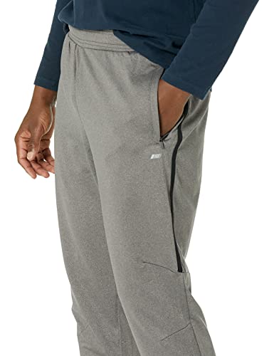 Amazon Essentials Track Jogger Pant athletic-pants, Carbón gris jaspeado, US L (EU L)