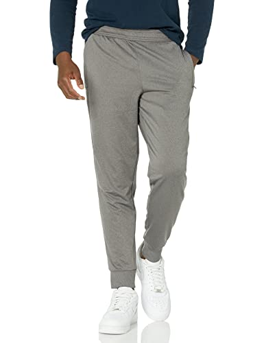Amazon Essentials Track Jogger Pant athletic-pants, Carbón gris jaspeado, US L (EU L)