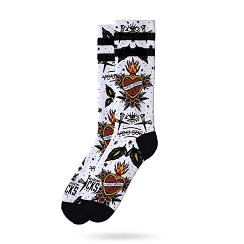 American Socks Signature Series You Sock Mediados Calcetines altos, multicolor, S-M