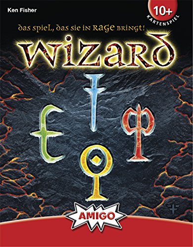 Amigo Spiele - Juego de Cartas Wizard, 3 hasta 6 Jugadores (6900) (versión en alemán)