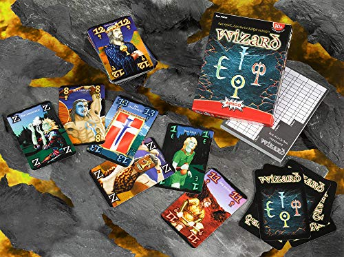 Amigo Spiele - Juego de Cartas Wizard, 3 hasta 6 Jugadores (6900) (versión en alemán)