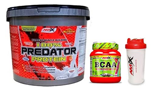 AMIX Predator Protein - 4 Kg Platano + Bcaa Instant + Mezclador