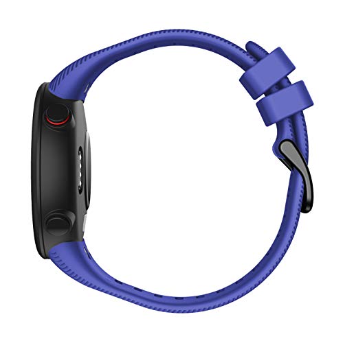 Angersi Correa Compatible con Garmin Forerunner 45s Correa,Silicona Suave Sport Replacement Watch Correa Band Fitness Correa Bracelet Wristband Compatible con Garmin Forerunner 45s