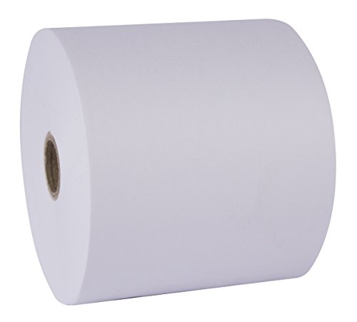 APLI 13323 - Pack de 10 rollos de papel térmico, 57 x 45 x 12 mm, color blanco