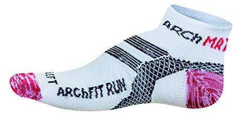 Arch Max Archfit Low Cut - Calcetín Deportivo Unisex, Color Blanco, Talla S/36-39