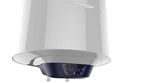 Ariston Termo eléctrico BLU1 Eco Horizontal 100 litros, 1500 W, 230 V, blanco, Fabricado para ser instalado en España