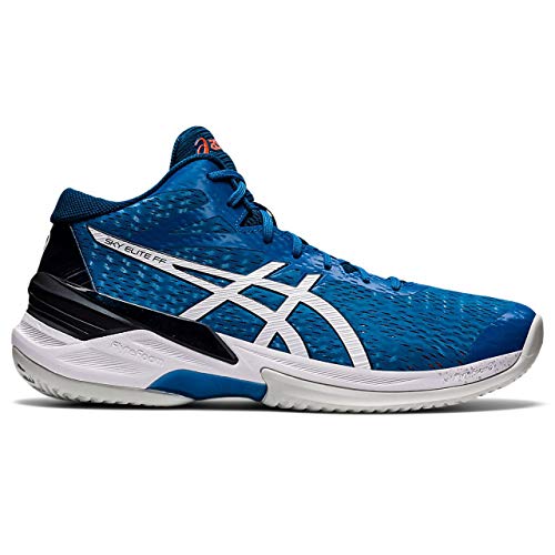 Asics Sky Elite FF MT, Indoor Court Shoe Hombre, Reborn Blue/White, 43.5 EU