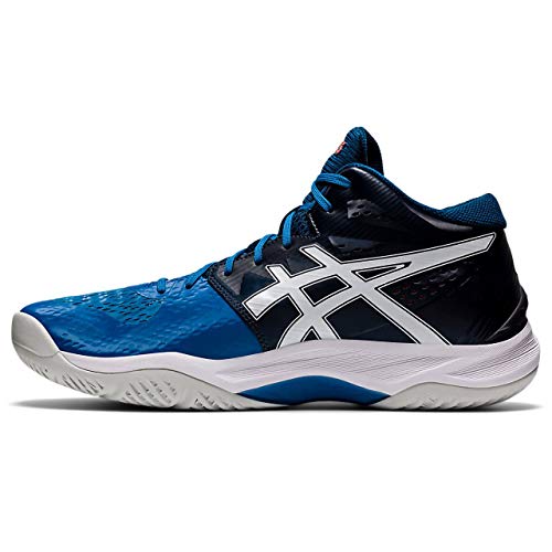 Asics Sky Elite FF MT, Indoor Court Shoe Hombre, Reborn Blue/White, 43.5 EU