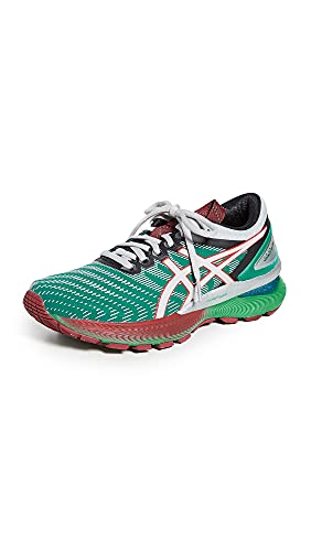 ASICS Women's Fn1-S Gel-Nimbus 22 Shoes, 7M, Baltic Jewel/Pure Silver