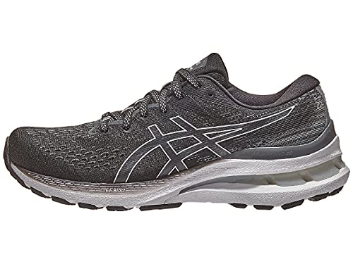 ASICS Zapatilla de running Gel-Kayano 28 para mujer, Negro/Blanco, 39 EU