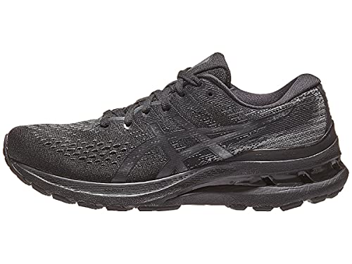 ASICS Zapatillas de running Gel-Kayano 28 para mujer, negro (Negro / gris grafito), 38 EU