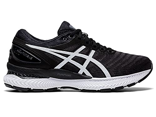 ASICS Zapatillas de running GEL-Nimbus 22 para mujer, negro (Negro/Blanco), 37.5 EU