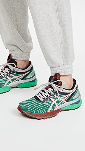 ASICS Zapatos Fn1-S Gel-Nimbus 22 para mujer, Joya báltica/plata pura, 44.5 EU