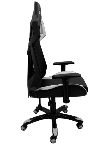 Astan Hogar Silla Gaming Stream Team Ergonómica, Reposabrazos 2d, Reclinable 155º, Negra/Amarilla AH-AG10100BL