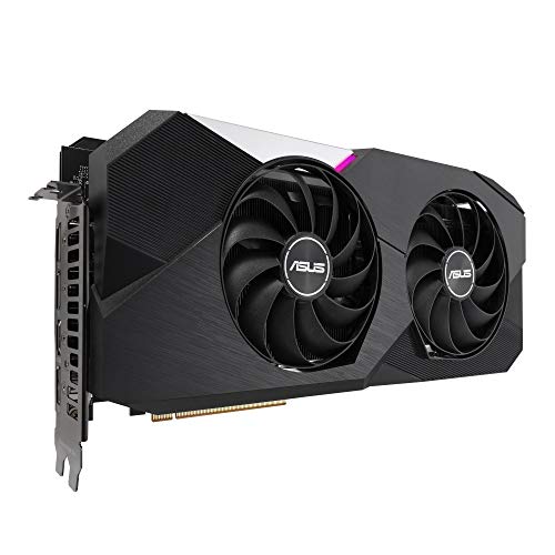 ASUS Dual AMD Radeon RX 6700 XT STD Edition 12 GB GDDR6 - Tarjeta gráfica Gaming (AMD RDNA 2, PCIe 4.0, 12 GB GDDR6, HDMI 2.1, DisplayPort 1.4a, Ventiladores Axial-Tech), 90YV0G82-M0NA00