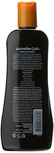 Australian Gold Acelerador Bronze Natural Dark Bronzer, One size, 250 ml