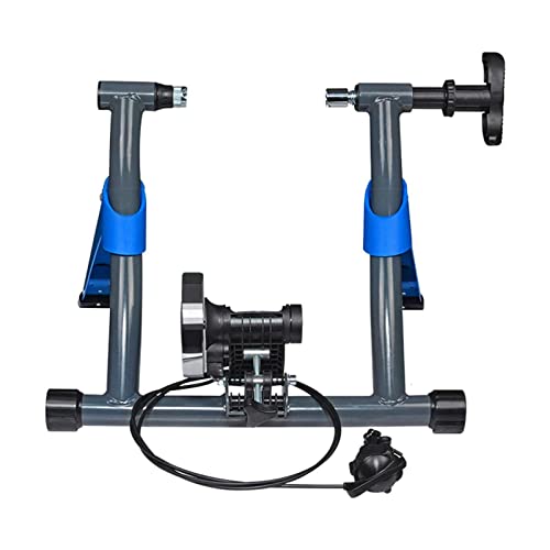 AWJ Soporte para Entrenador de Bicicleta, con Volante magnético, bastidores y Soportes para Ciclismo, Accesorios para Entrenador de Bicicleta, 8 configuraciones de Resistencia, para bicicle