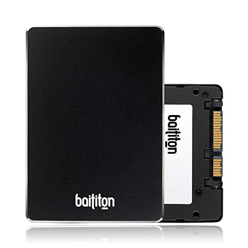 BAITITON 2.5 Pulgadas SATA III Disco Duro sólido Interno de Estado sólido 512GB SSD de Lectura 550 MB/s de Escritura 530 MB/s 512GB SSD