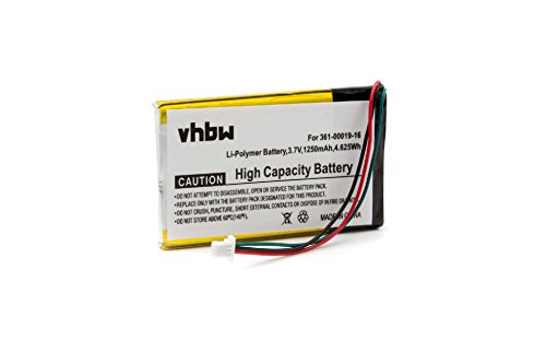 BATERÍA POLÍMERO DE Litio 1250mAh Compatible con Garmin Edge 605, 705 sustituye baterías 361-00019-12