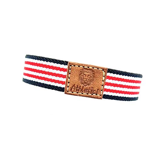 BDM Pulsera del Athletic de Bilbao de Fútbol de Tela elástica para Hombre Regalar a hinchas del Equipo