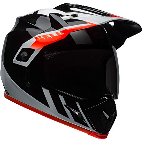 BELL HELMET MX-9 ADVENTURE MIPS DASH BLACK/WHITE/ORANGE XL