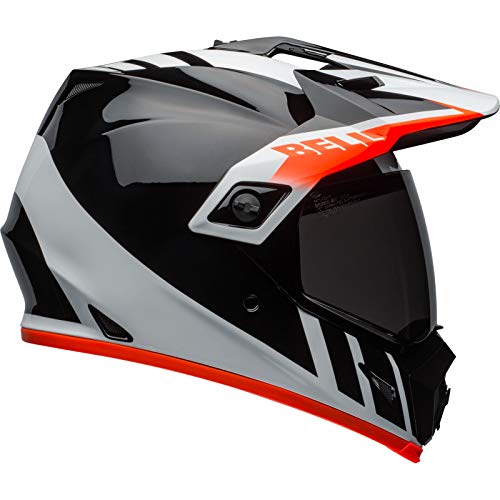 BELL HELMET MX-9 ADVENTURE MIPS DASH BLACK/WHITE/ORANGE XL