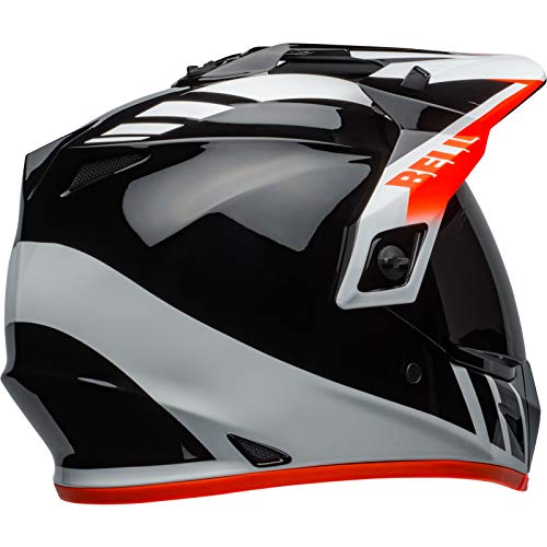 BELL HELMET MX-9 ADVENTURE MIPS DASH BLACK/WHITE/ORANGE XL