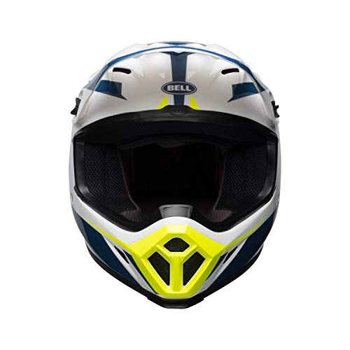 Bell Helmets BH 7091747 Bell MX-9 MIPS Talla, Color, Hombre, Linterna Blanco/Azul/Amarillo XS