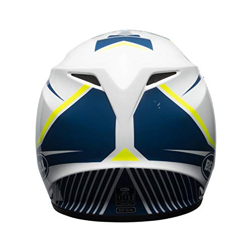Bell Helmets BH 7091747 Bell MX-9 MIPS Talla, Color, Hombre, Linterna Blanco/Azul/Amarillo XS