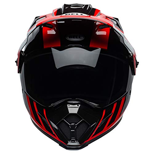 Bell MX-9 Adventure MIPS - Casco de suciedad (negro, rojo, pequeño), color negro