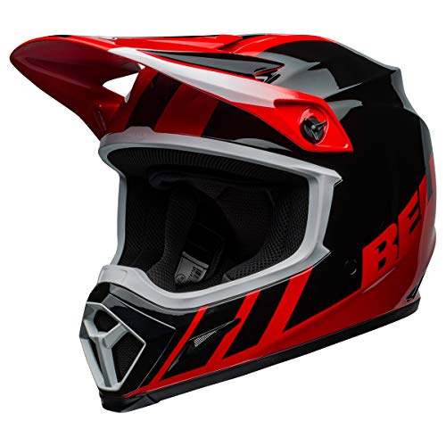 Bell MX-9 Adventure MIPS - Casco de suciedad (negro, rojo, pequeño), color negro