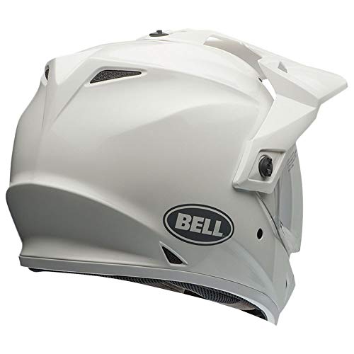 Bell MX-9 Adventure MIPS Cascos, Hombre, Solid White, S