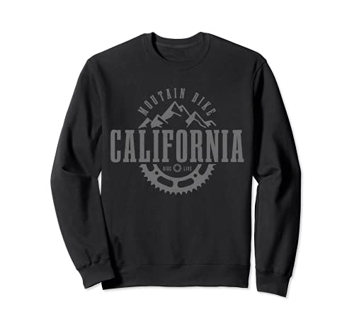 Bicicleta de montaña California MTB Downhill Biking Vintage Biker Sudadera