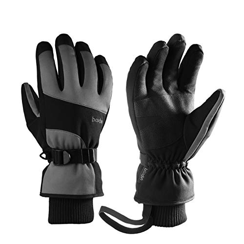 BIKETAFUWY Guantes de ciclismo para hombre y mujer, guantes de deporte con dedos completos, palma acolchada, para bicicleta, moto, carreras, deportes al aire libre, guantes de invierno