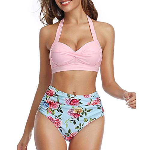 Bikini Faja, Bikinis para Chicas, Bañadores Mujer Reductores Barriga, Bañador con Relleno Push Up, Bañador Sin Tirantes, Bikinis Blancos 2021, Bañadores Competicion Mujer, Bikini Pantalon Mujer