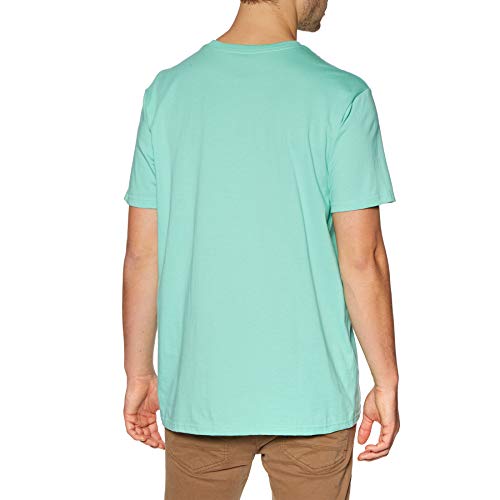 Billabong Unity T Camiseta de Manga Corta con Estampado, Hombre, Light Aqua, L