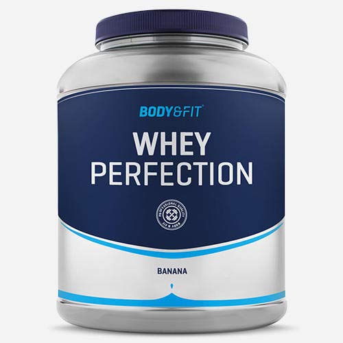 Body&Fit Whey Perfection Batido de plátano 2,26 kg (81 batidos)