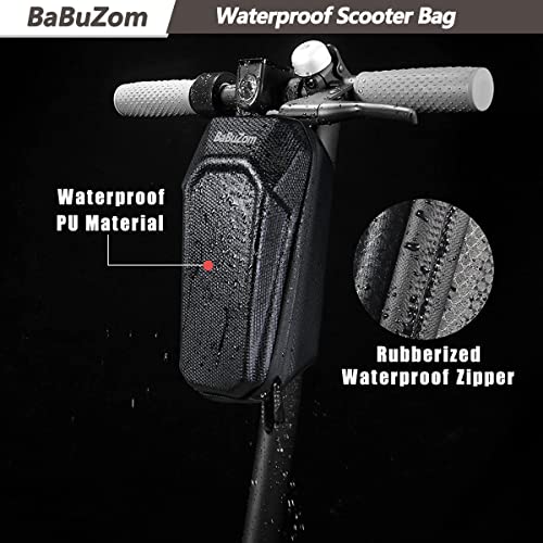 Bolsa de Scooter Eléctrica Universal, 2L Capacidad Impermeable Bolsa de Manillar para Scooter Eléctrico, Bolsa de Almacenamiento para Scooter para Xiaomi M365 Segway Ninebot ES ES1/ES2/ES3/ES4