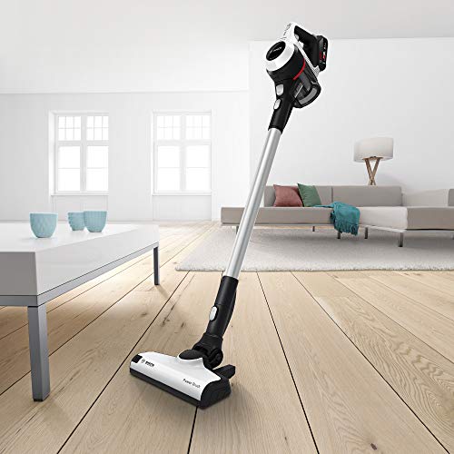 Bosch Hogar, Unlimited Serie 6, BCS611AM, Aspirador sin Cable, 18 V, 0.4 Litros, Color Blanco [Exclusiva Amazon]